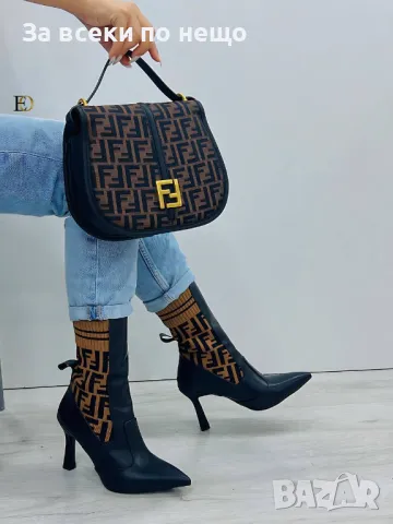 Дамска чанта Fendi - Различни цветове Код D612, снимка 6 - Чанти - 46879005