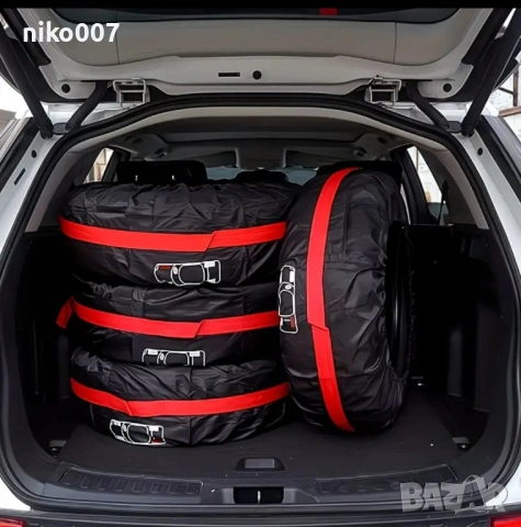 Калъфи за резервни гуми и джанти 13-17 цола за автомобил-джип-ван-мини ван, снимка 6 - Аксесоари и консумативи - 54157896