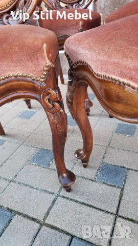 Италиански барокови столове , снимка 7 - Столове - 53656514