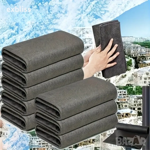 Магически микрофибърни кърпи за прозорци 2бр., снимка 3 - Други - 53387558