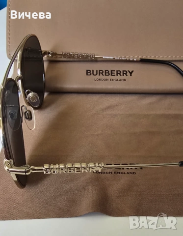 Burberry авиатор дамски слънчеви очила , снимка 2 - Слънчеви и диоптрични очила - 54054460