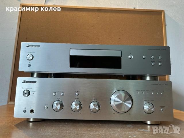 усилвател "PIONEER A-30"и cd плейър "PIONEER PD-10AE", снимка 6 - Ресийвъри, усилватели, смесителни пултове - 53290326