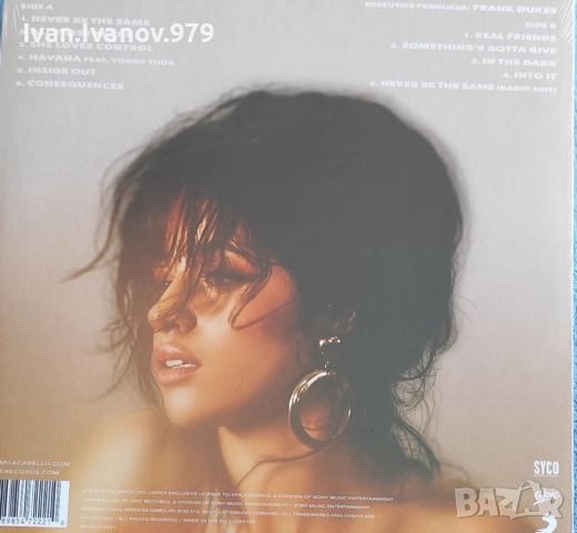 Vinyl (Camila Cabello - Camila), снимка 2 - Грамофонни плочи - 52055594