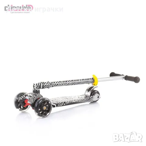 Детска сгъваема тротинетка Chipolino Кроксър Ево със светещи колела, снимка 3 - Скутери и тротинетки - 49797358