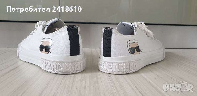 Karl Lagerfeld Mens Size 44/28см UK 10 US 11 НОВО! ОРИГИНАЛ! Мъжки Кецове!, снимка 4 - Кецове - 45655524