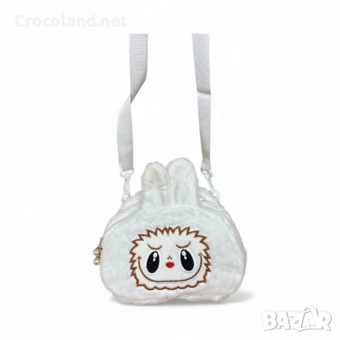Плюшена детска чантичка „ЛАБУБУ“ – мека, сладка и удобна!