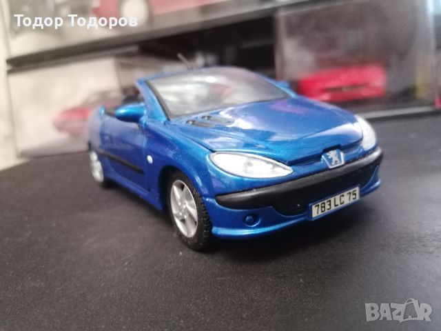 Колекционерски модел Peugeot - 206 CC, снимка 1 - Колекции - 46688752