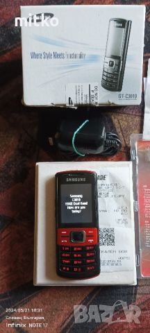 SAMSUNG GT-C3010 EDGE-Отлично състояние.Чисто нова батерия, снимка 6 - Samsung - 45844079
