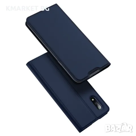 Samsung Galaxy M01 DUX DUCIS Кожен Калъф и Протектор, снимка 3 - Калъфи, кейсове - 48366751