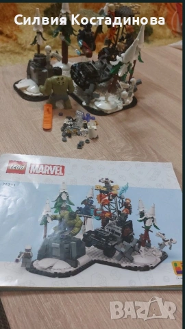 LEGO Marvel Отмъстителите се събират Ерата на Ултрон, снимка 6 - Конструктори - 54167517