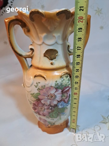 Стара порцеланова ваза 34/1, снимка 8 - Декорация за дома - 53565489