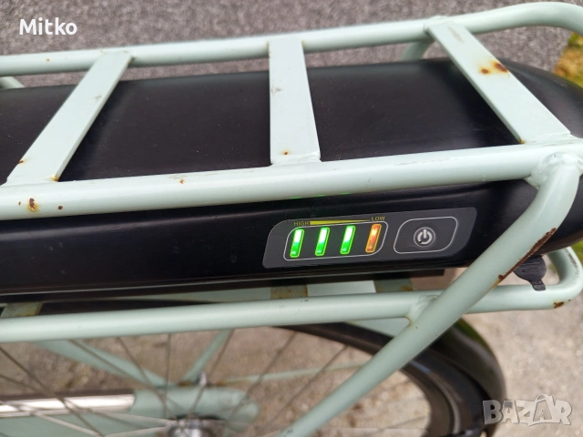 28 цола електрически алуминиев велосипед с 3 скорости усилени капли амортисьои преден , снимка 3 - Велосипеди - 54058384