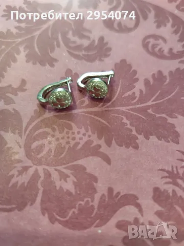 сребърни обеци 15лв