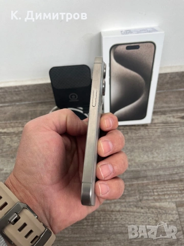 iPhone 15 Pro 128GB КАТО НОВ!!!, снимка 6 - Apple iPhone - 53999365