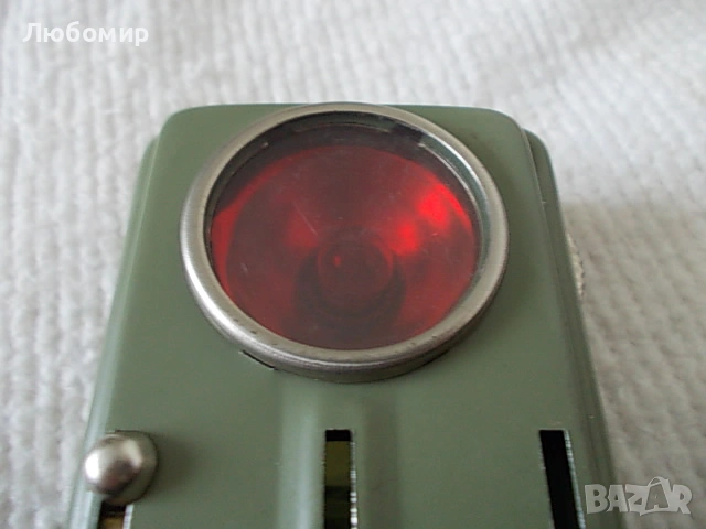 Старо железничарско фенерче 4 цвята, снимка 4 - Антикварни и старинни предмети - 53887716