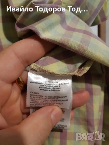 Дамска бутикова риза с къс ръкав Jack Wolfskin , снимка 2 - Ризи - 51554953