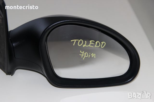 Дясно електрическо огледало Seat Toledo 1M (2003-2004г.) 7 пина / Сеат Толедо, снимка 2 - Части - 46212839