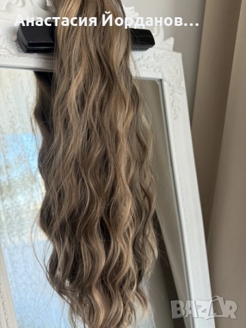 ЕКСТЕНШЪН ОПАШКА КИЧУРИ, снимка 3 - Аксесоари за коса - 53792825