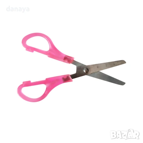 6013 Детска ножица Fiorello Neon,13 см, заоблен връх, снимка 4 - Ученически пособия, канцеларски материали - 51081618