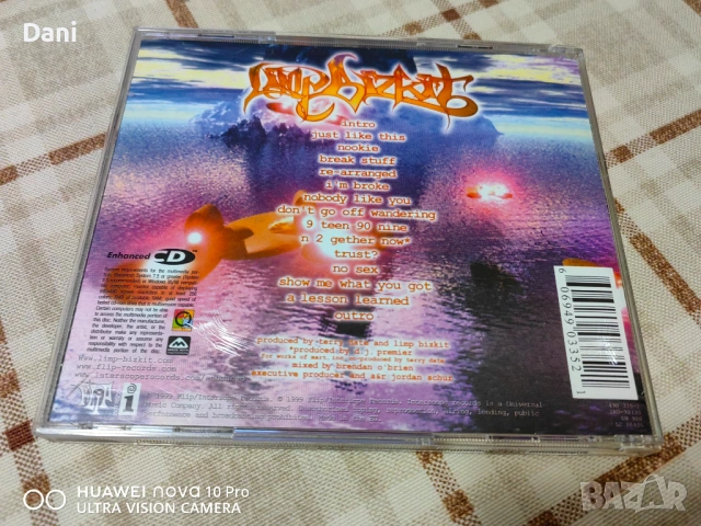ОРИГИНАЛНИ СД - Limp Bizkit - 5 броя за 45€, снимка 11 - CD дискове - 53673625
