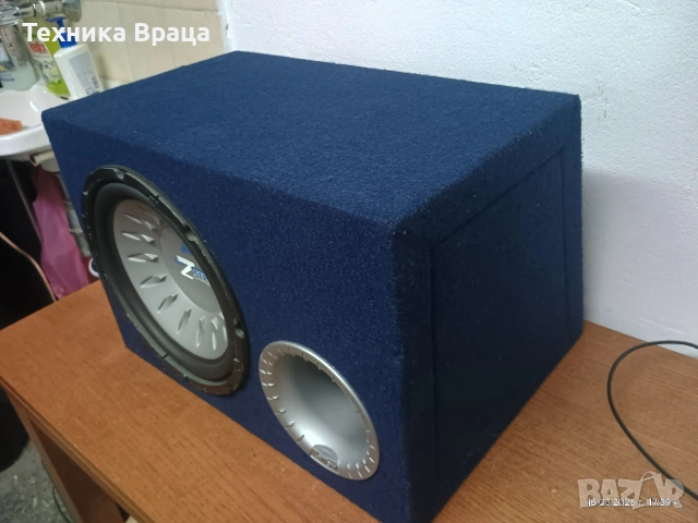 Субуфер (бас каса) 10 инча AXTON Z SERIES CAB257. Перфектен! , снимка 6 - Тонколони - 53890156