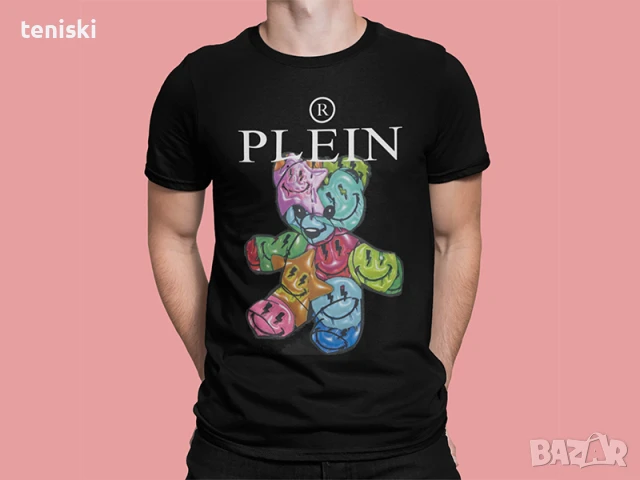  Мъжка тениска Philipp Plein принт, 9 модела , снимка 2 - Тениски - 31620004