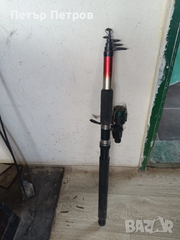 Три телескопични въдици , снимка 5 - Такъми - 54008609