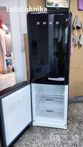 черен ретро хладилник smeg fab32nes7 , снимка 9 - Хладилници - 45224672
