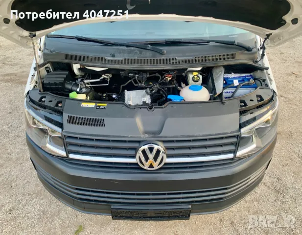 VW Transporter T6 2019г* EU6* MAXXIII БАЗА* ДВОЕН КЛИМАТИК* 17 ДЖАНТИ, снимка 14 - Бусове и автобуси - 47788640