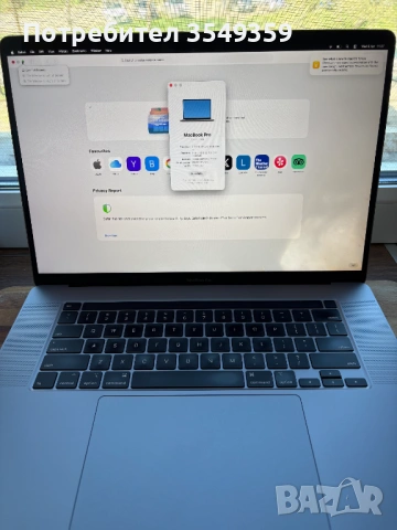 Apple MacBook Pro 16 - Core i7 / 16GB RAM / 500GB SSD / Radeon Pro 5500M, снимка 7 - Лаптопи за работа - 54136468