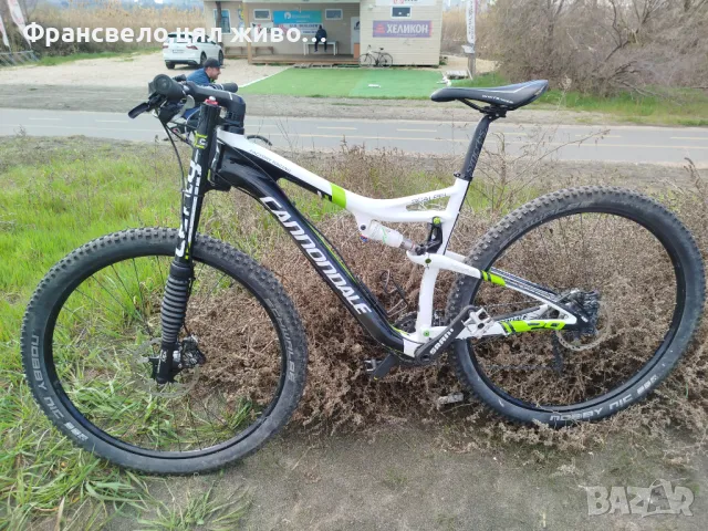 29 карбон велосипед колело Cannondale размер 50 ,2 по 10 скорости 