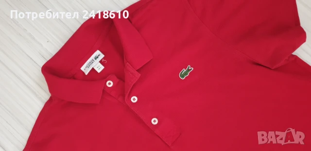 Lacoste Sport Slim Fit Cotton Mens Size 5 - L ОРИГИНАЛ! Мъжка Тениска!