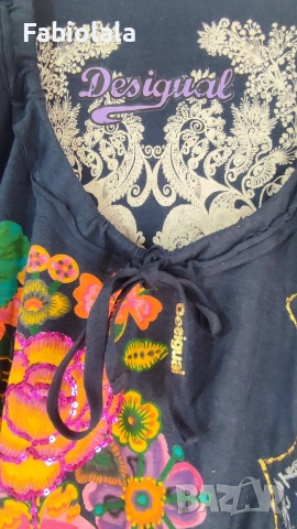Desigual Tshirt XL, снимка 4 - Тениски - 53141407