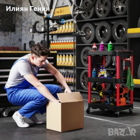 Количка за инструменти HOMCOM, снимка 2 - Други инструменти - 53905527