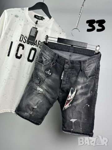 DSQUARED 5 модела мъжки къси дънки , снимка 7 - Дънки - 46080478