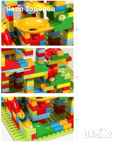 Голям комплект конструктор с 165 части , снимка 6 - Конструктори - 53816614