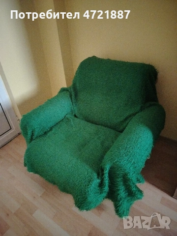 Фотиойли 2бр и табуретки 2бр запазени, снимка 3 - Дивани и мека мебел - 54244380