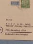 Стар пощенски плик с марки и печати 1954г. Германия за КОЛЕКЦИОНЕРИ 45983, снимка 4