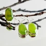Сребърен комплект „Зелена хармония“ – с нефрит
, снимка 4