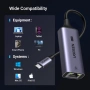 UGREEN USB C към Ethernet адаптер 2.5G, Ethernet адаптер за лаптоп, алуминий, тип C (съвместим с Thu, снимка 4