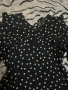 Красива голяма дамска туника/рокля на точки с къдри (размер 2ХЛ), снимка 2