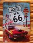 ROUTE US 66-MAIN STREET of America-метална табела(плакет), снимка 2