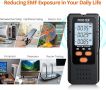 Proster EMF Meter, 3 в 1 цифров електромагнитно поле радиационен детектор, снимка 5