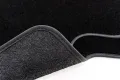 Комплект велурени стелки за BMW 5 серия  F10 седан (2010–2017) черни, снимка 4