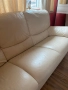 Продава се: Кожен диван с релакс механизъм – Велико Търново, снимка 1