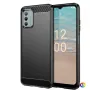 Nokia G42 Удароустойчив Carbon Fiber Калъф и Протектор, снимка 1