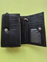 Черно портмоне от естествена кожа , снимка 3