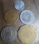 монети Алжир 5бр, снимка 2