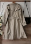Нов тренч манто в бежов цвят , снимка 7