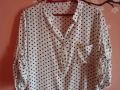 Дамска риза на точки, снимка 1